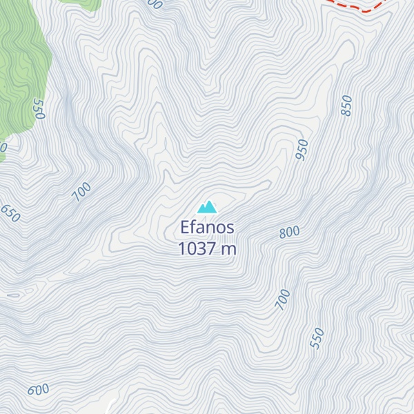 Map of Efanos