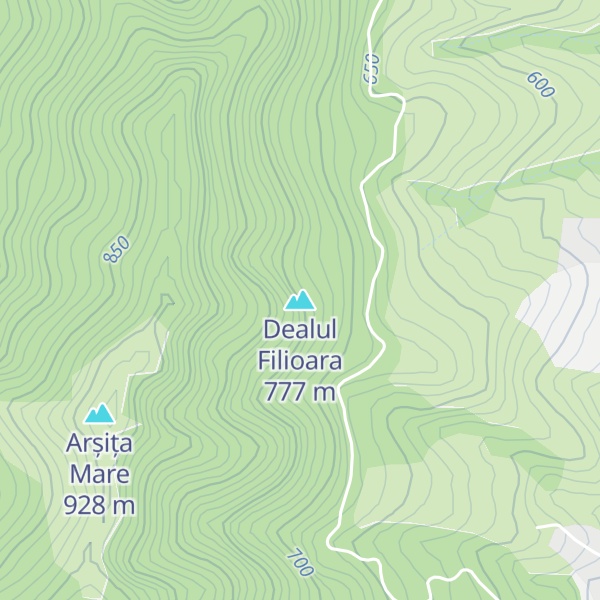 Map of Dealul Filioara