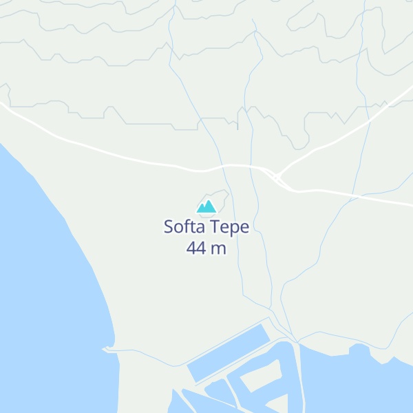 Map of Softa Tepe