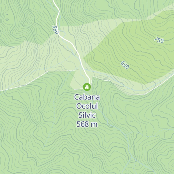 Map of Cabana Ocolul Silvic