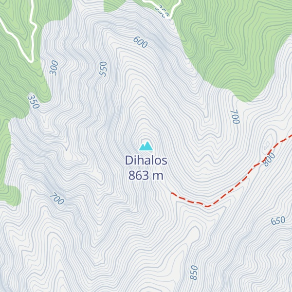 Map of Dihalos