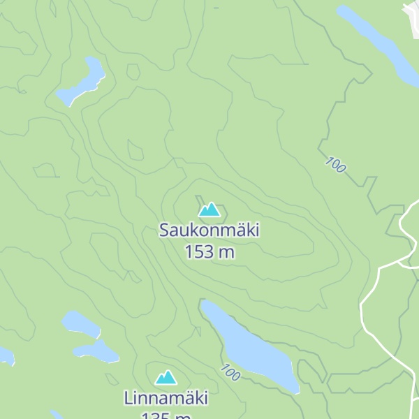 Map of Saukonmäki