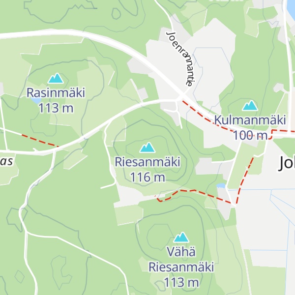 Map of Riesanmäki