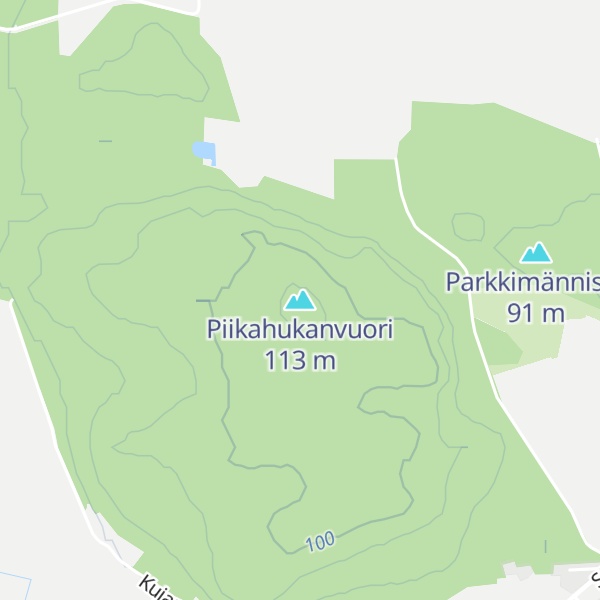 Map of Piikahukanvuori