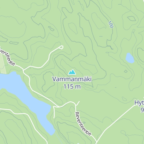 Map of Vammanmäki