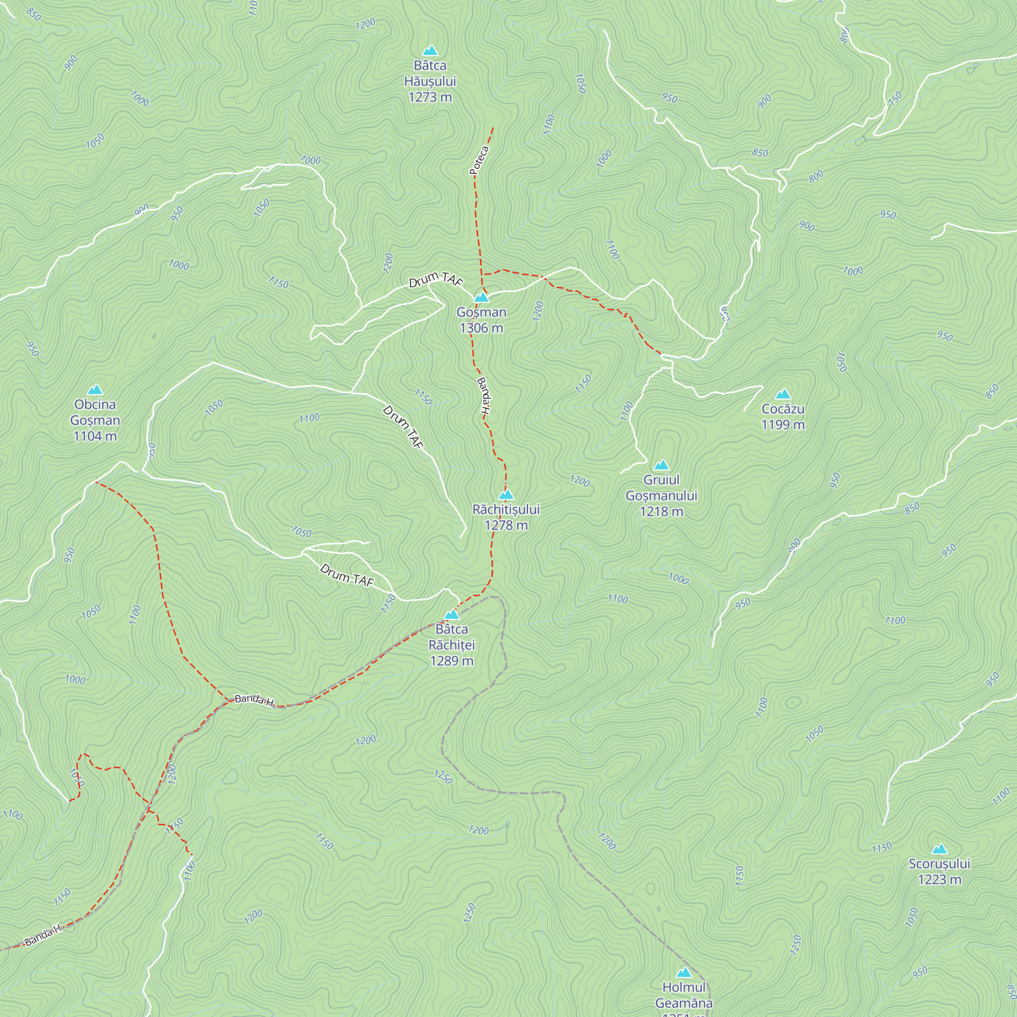 Cabana vânătoare map