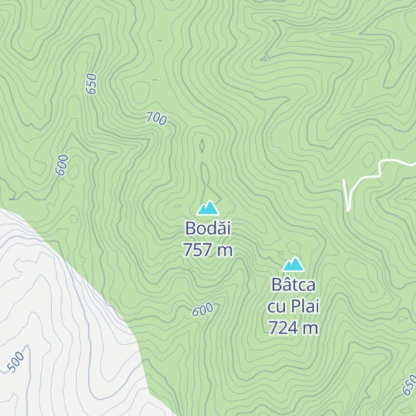 Map of Bodăi