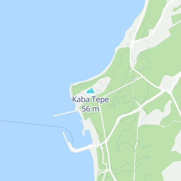 Map of Kaba Tepe