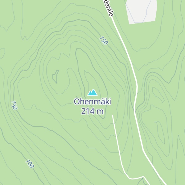 Map of Ohenmäki