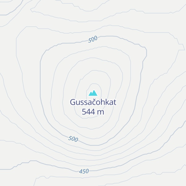 Map of Gussačohkat