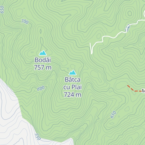 Map of Bâtca cu Plai