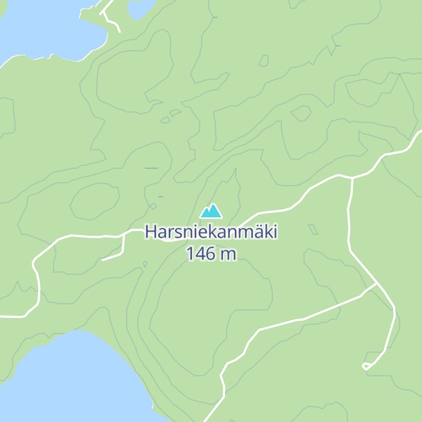 Map of Harsniekanmäki