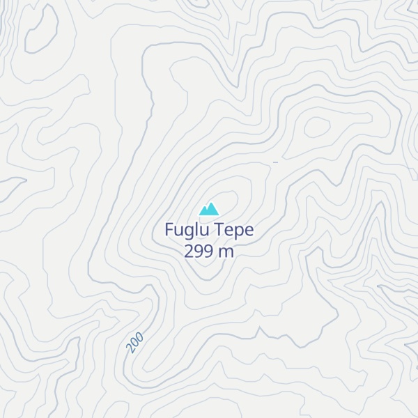 Map of Fuglu Tepe