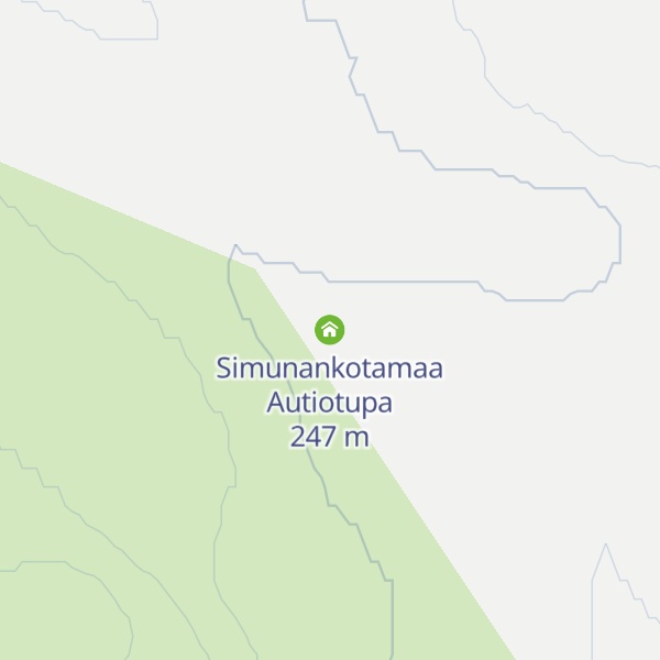 Map of Simunankotamaa Autiotupa