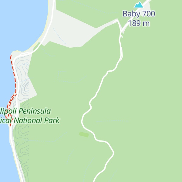 Map of Bound's Hill