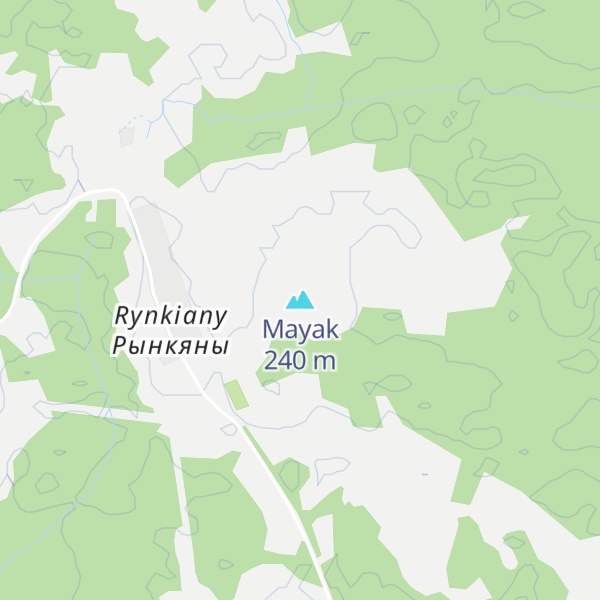 Map of Mayak
