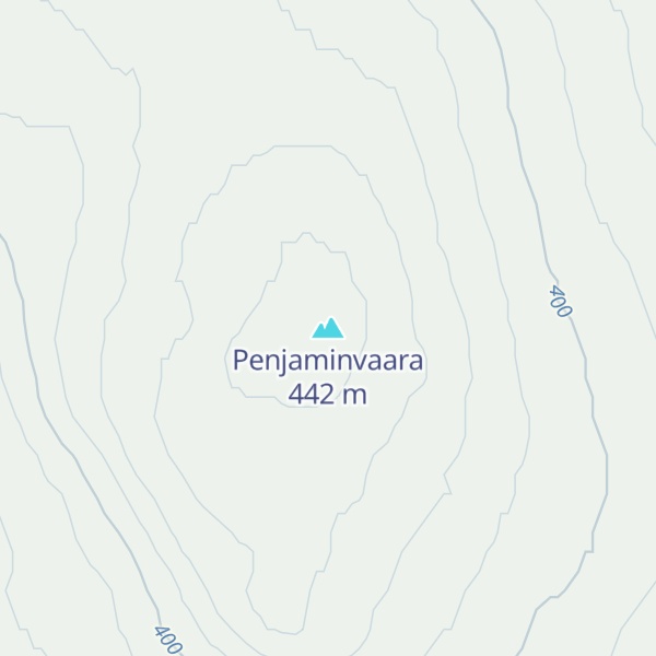 Map of Penjaminvaara