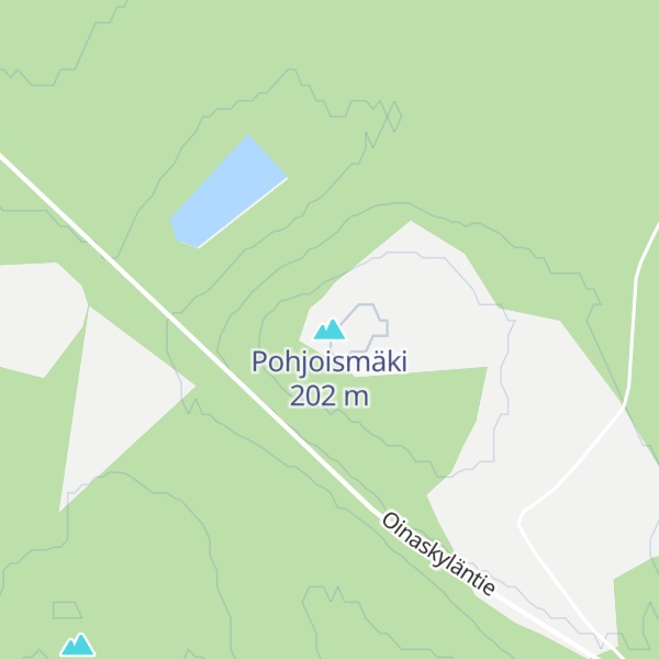 Map of Pohjoismäki