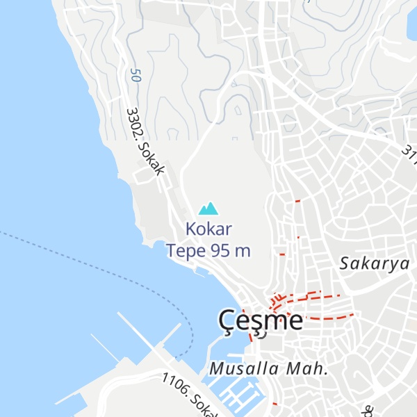 Map of Kokar Tepe