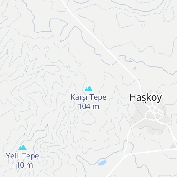 Map of Karşı Tepe