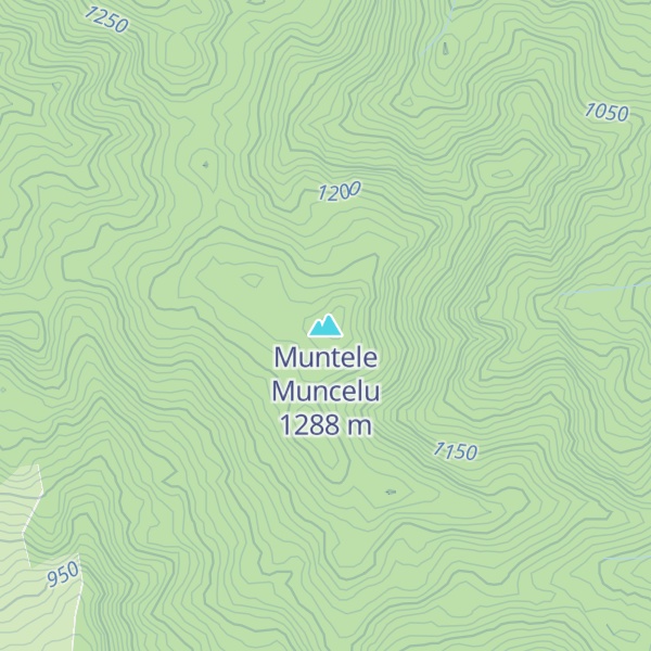 Map of Muntele Muncelu