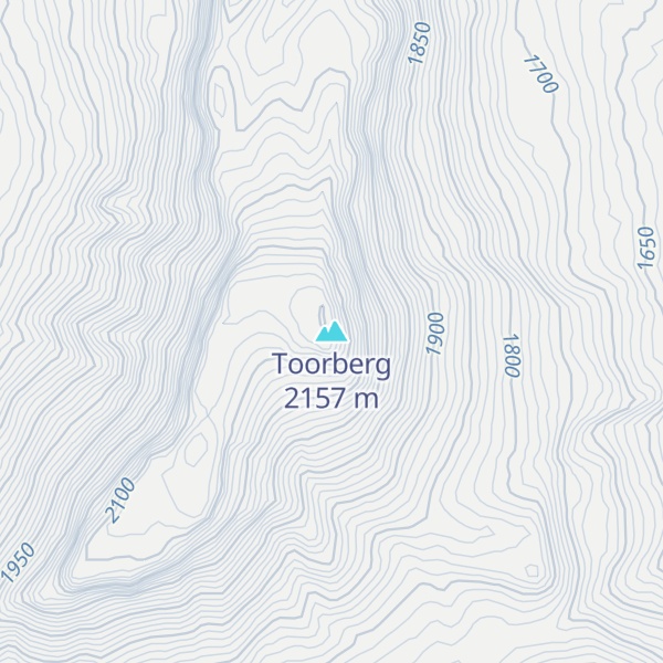 Map of Toorberg