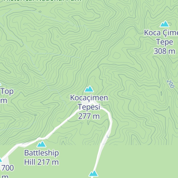 Map of Kocaçimen Tepesi