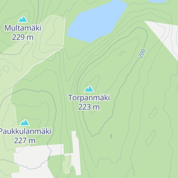 Map of Torpanmäki