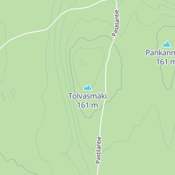 Map of Tolvasmäki