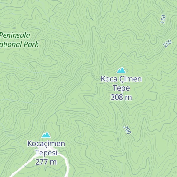 Map of Hill Q