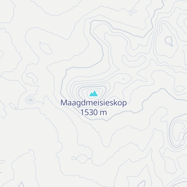 Map of Maagdmeisieskop