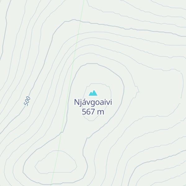 Map of Njávgoaivi