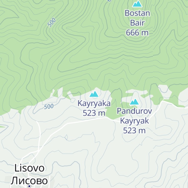 Map of Kayryaka