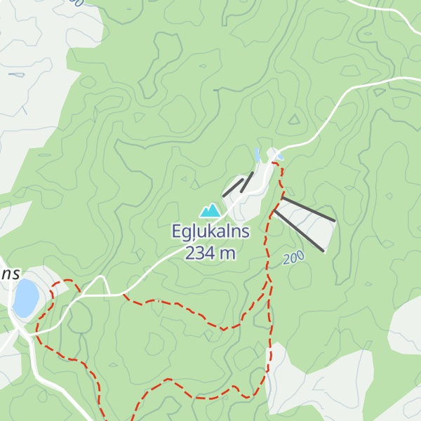 Map of Egļukalns
