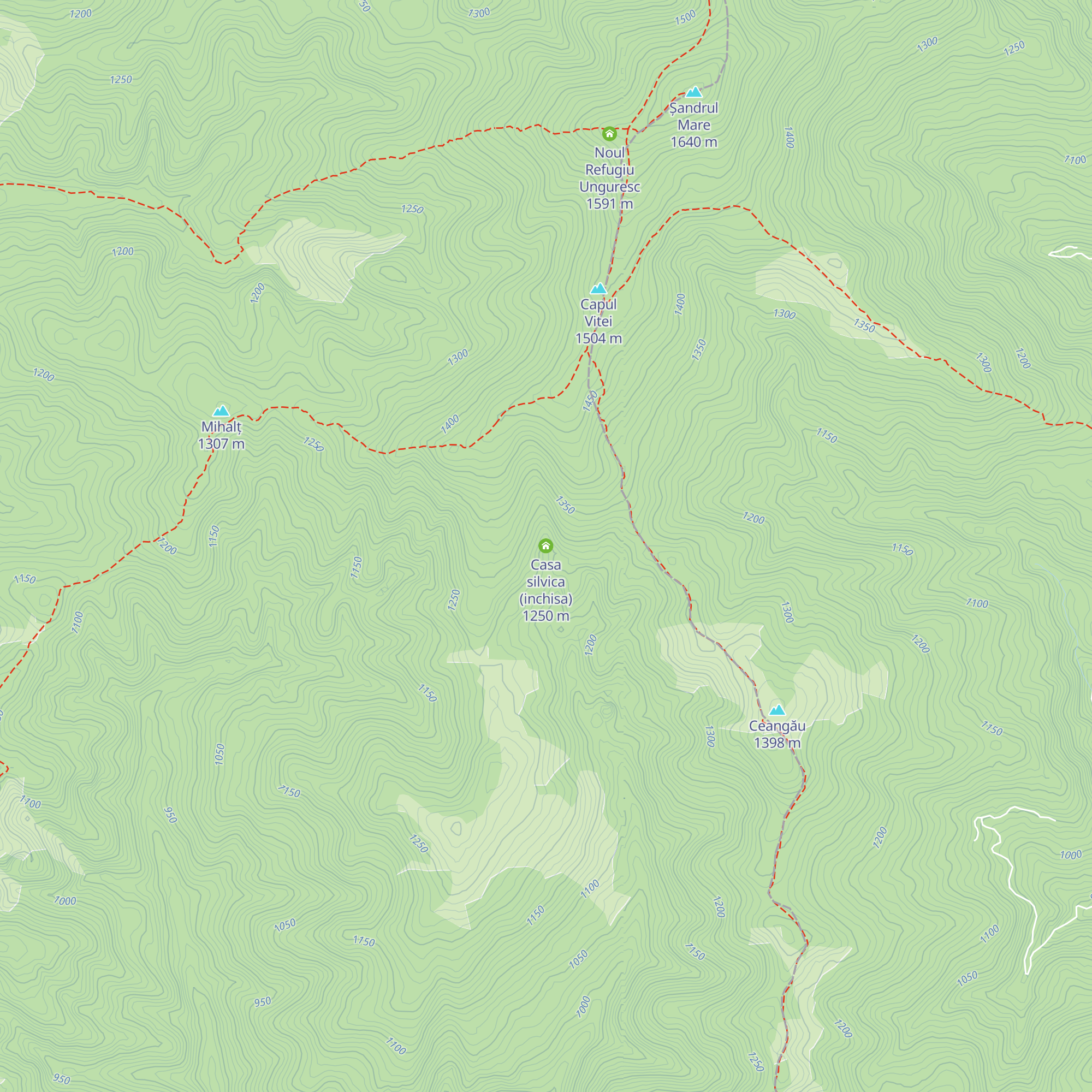 Casa silvica (inchisa) map