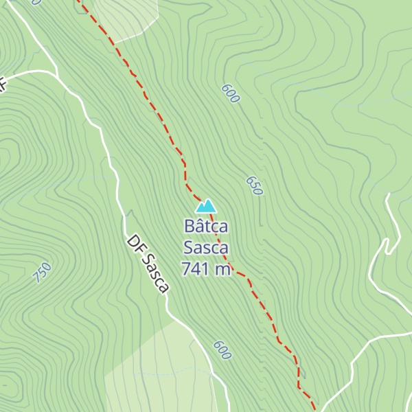 Map of Bâtca Sasca