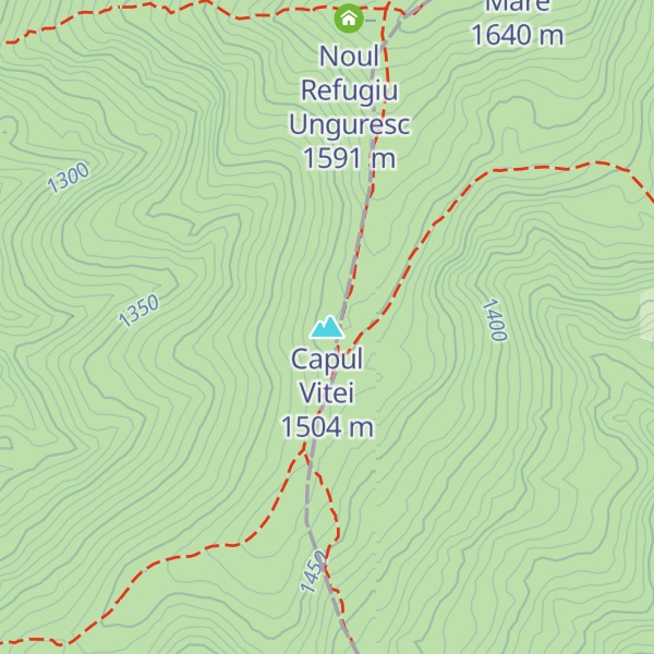 Map of Capul Vitei