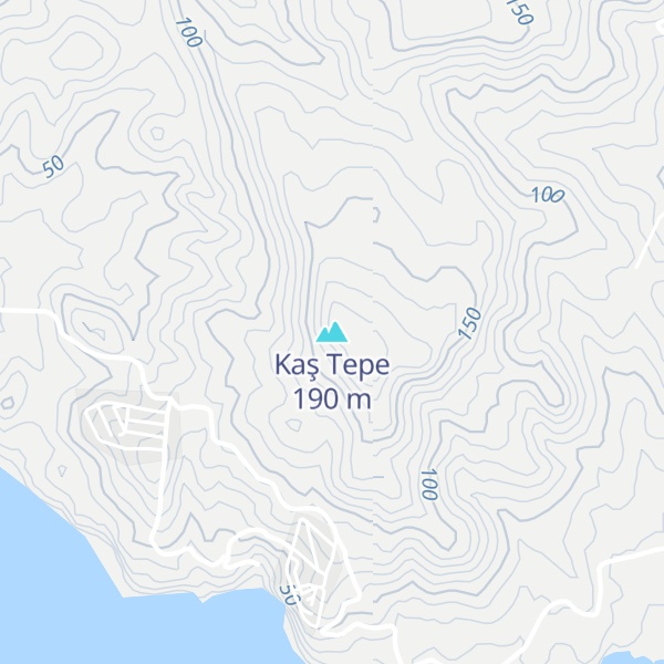 Map of Kaş Tepe