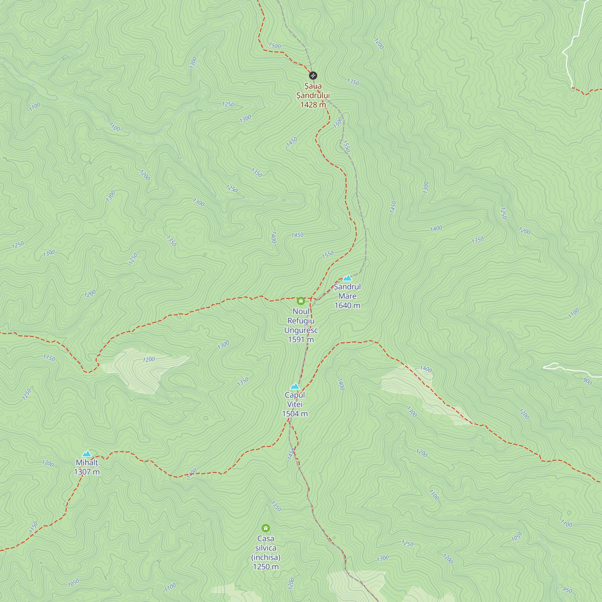 Noul Refugiu Unguresc map