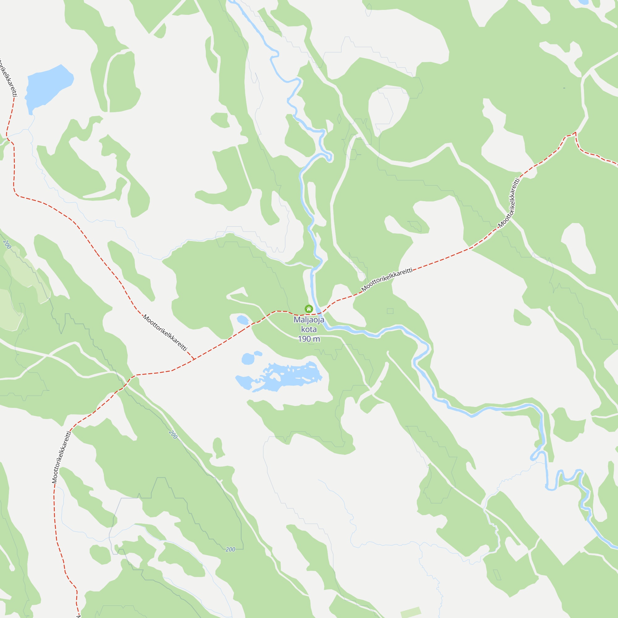 Maljaoja kota map
