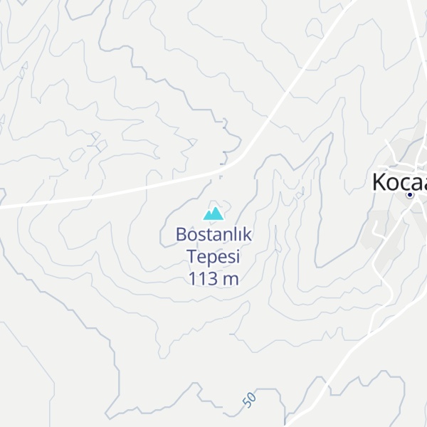 Map of Bostanlık Tepesi