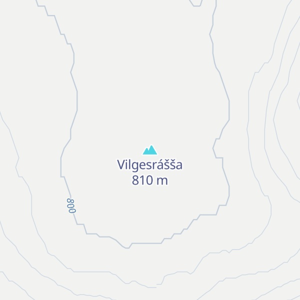 Map of Vilgesrášša