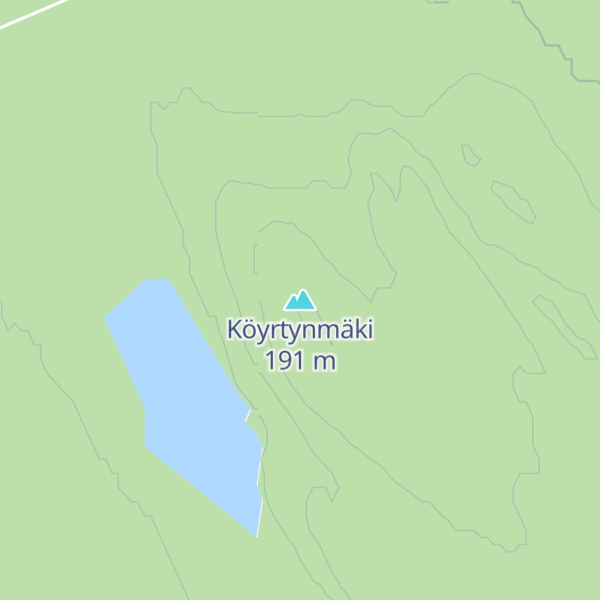 Map of Köyrtynmäki