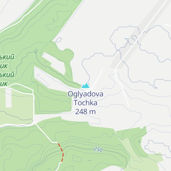 Map of Oglyadova Tochka