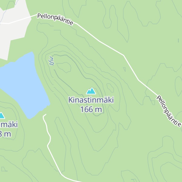 Map of Kinastinmäki