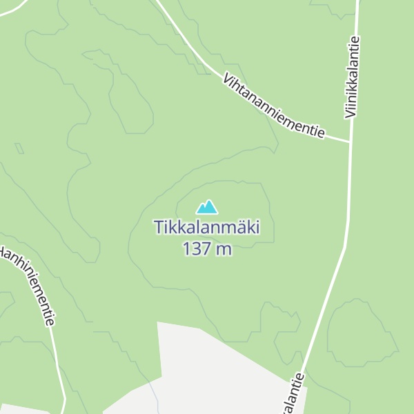 Map of Tikkalanmäki