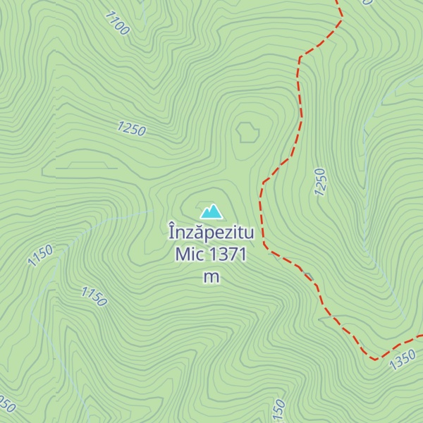 Map of Înzăpezitu Mic