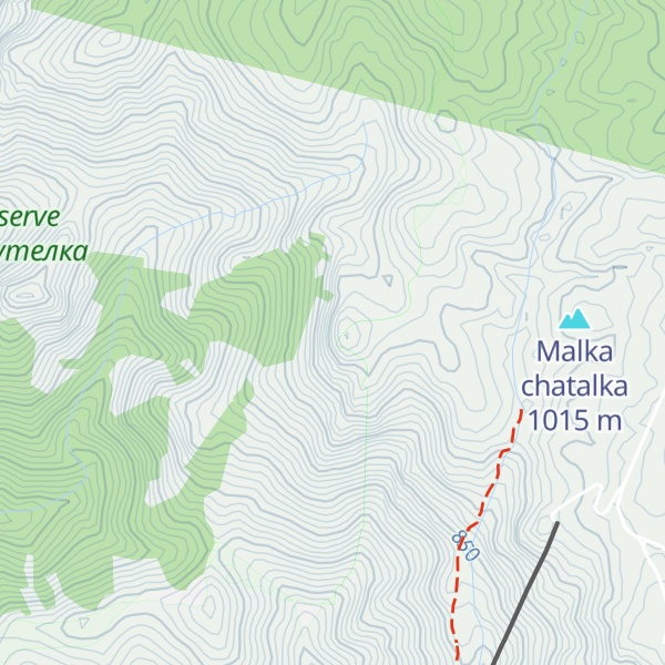 Map of Golyama chatalka