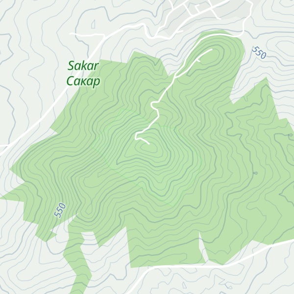 Map of Dervishka Mogila