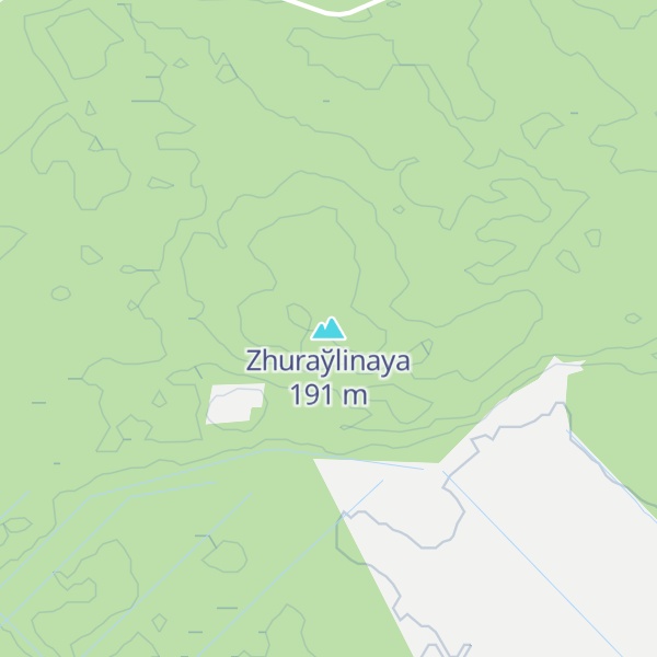 Map of Zhuraўlinaya